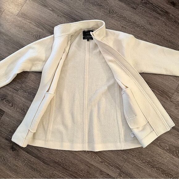 J.Crew Swingy Mockneck Coat Italian Blended Wool - Picture 8 of 9